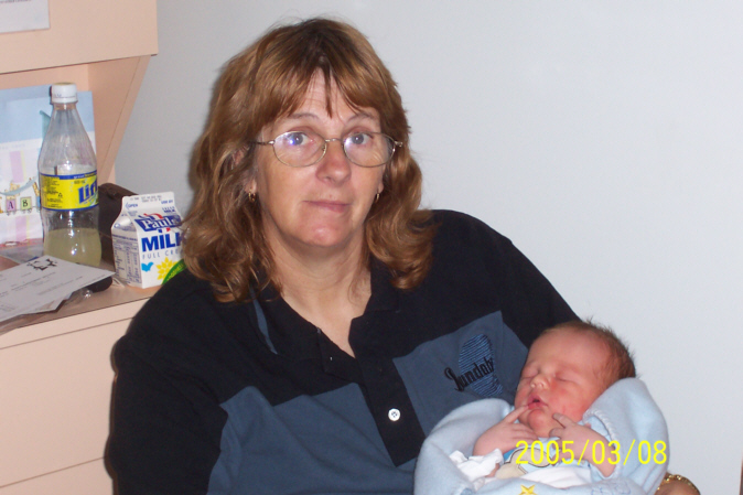 Robyn and her grandson braedyn